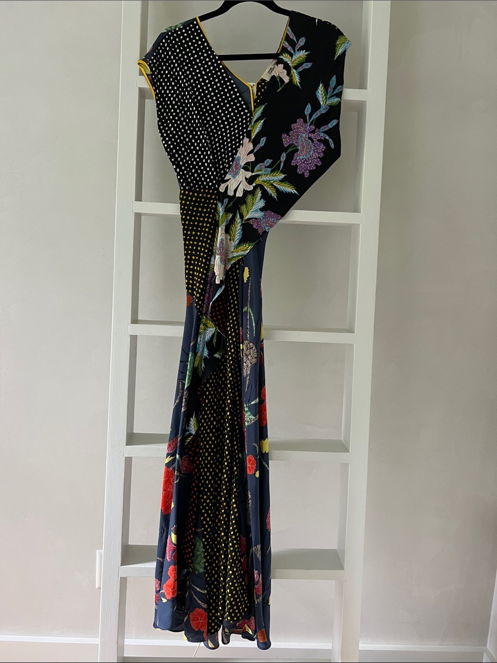 DVF polka Dot Silk 2017 Dress